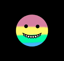 Smile Rainbow GIF - Smile Rainbow Spin GIFs