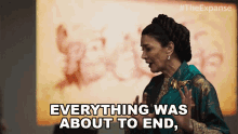 Everything Was About To End And There Was Nothing I Could Do About It GIF - Everything Was About To End And There Was Nothing I Could Do About It Chrisjen Avasarala GIFs