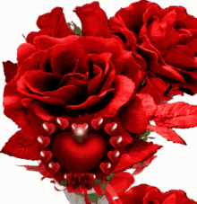 Roses Heart GIF