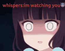 Scary Anime GIF - Scary Anime Im Watching You GIFs