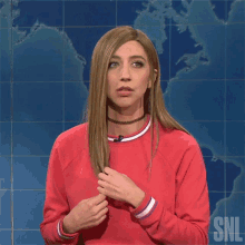 Shocked Bailey Gismert GIF - Shocked Bailey Gismert Saturday Night Live GIFs