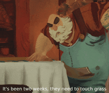 Touch Grass Its Been Two Weeks GIF