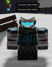 I Ate Your Door Frame GIF