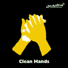 clean hands wash scrub social nation