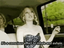 Taylor Swift Inhale Exhale GIF - Taylor Swift Inhale Exhale GIFs