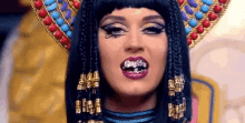 Katy Perry Grillz In Dark Horse Video GIF - Grillz Katy Perry Dark Horse GIFs