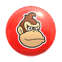 Donkey Kong Balloon Donkey Kong Sticker - Donkey Kong Balloon Donkey Kong Balloon Stickers