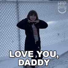 Love You Daddy Happily GIF - Love You Daddy Happily I Love My Dad GIFs
