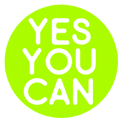 Yes You Can You Will Sticker - Yes You Can You Can You Will Stickers