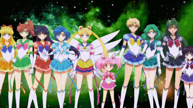 Eternal Sailor Venus, Eternal Sailor Mercury, Eternal Sailor Jupiter