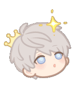 a drawing of a person with a crown on his head