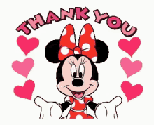 Minnie Mouse Thank You GIF - Minnie Mouse Thank You Kisses GIFs