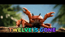 Crab Rave Crab GIF - Crab Rave Crab Twelve Is Gone GIFs