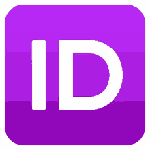 id button symbols joypixels identification identification sign