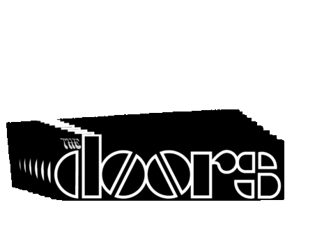 The Doors Doors Sticker - The Doors Doors Jim Morrison Stickers