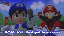 Smg4 Well Thank God I Have A Spare GIF - Smg4 Well Thank God I Have A Spare Spare GIFs