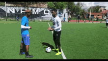 Silita First Touch GIF - Silita First Touch Soccer Practice GIFs
