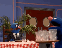 Sesame Street Grover GIF - Sesame Street Grover Waiter GIFs