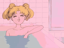 Sailormoon Bath GIF
