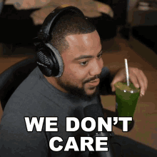 We Dont Care Corey GIF - We Dont Care Corey The Black Hokage GIFs