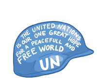 The United Nations Is Our One Great Hope For A Peaceful Moveon Sticker - The United Nations Is Our One Great Hope For A Peaceful Moveon Foreign Policy Stickers