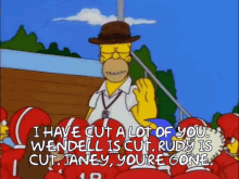 the simpsons homer cut