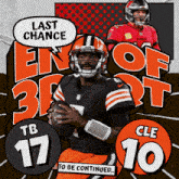 an advertisement for a football player with the number 17