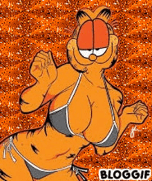 Sexy Garfield GIF
