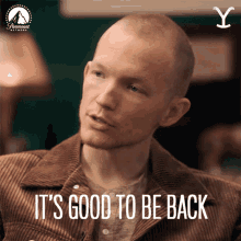 Its Good To Be Back Jimmy Hurdstrom GIF - Its Good To Be Back Jimmy Hurdstrom Jefferson White GIFs