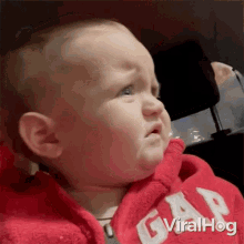 Scared Baby Viralhog GIF - Scared Baby Viralhog Terrified GIFs