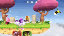 Kirby Fighters Combo GIF - Kirby Fighters Combo Projectile GIFs