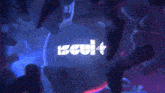 a purple and blue background with the word boot on it