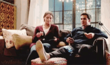 Supergirl Chilling GIF - Supergirl Chilling Couch GIFs