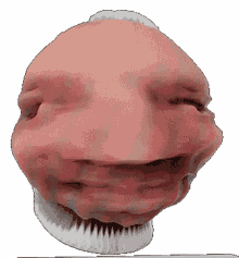 blob hoofd leuk creepy head