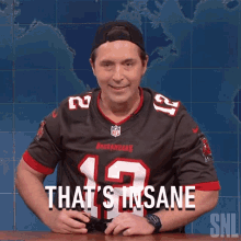 Thats Insane Tom Brady GIF - Thats Insane Tom Brady Saturday Night Live GIFs