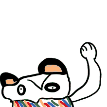 bigpapapanda pandahecc doodle panda