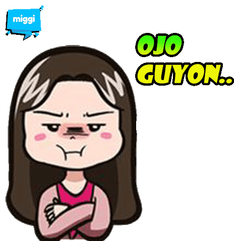 Miggi Ojo Guyon Sticker - Miggi Ojo Guyon Stickers