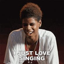 I Just Love Singing Jd Mccrary GIF - I Just Love Singing Jd Mccrary Future Superstars GIFs