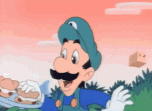 Luigi Super Mario World GIF - Luigi Super Mario World Egg GIFs