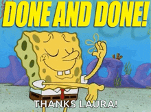Done And Done Spongebob GIF - Done And Done Spongebob Finished GIFs
