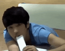 Jeon Wonwoo Paper Biting GIF - Jeon Wonwoo Wonwoo Paper Biting GIFs