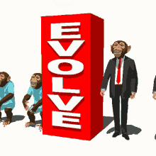 Evolution Monkeys GIF - Evolution Monkeys Logic GIFs