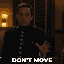 Dont Move Constable George Crabtree GIF