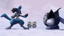 Lucario Meta Knight GIF - Lucario Meta Knight Handshake GIFs