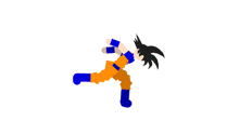 Goku Sticknodes Run GIF - Goku Sticknodes Run GIFs