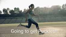 Going To Get Puckles Emboo GIF - Going To Get Puckles Emboo Athelete GIFs
