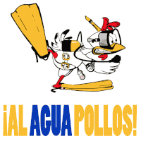 Alaguapollos Linco Sticker - Alaguapollos Linco Caldodiving Stickers