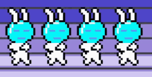 Alien Bunnies Space Rabbits GIF - Alien Bunnies Space Rabbits Warioware GIFs