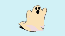ghostie spook run stumble fall