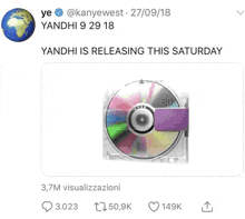 Kanye West Yandhi GIF